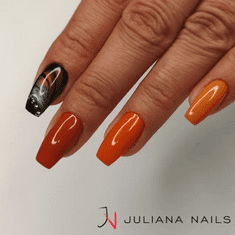 Juliana Nails Gel Lak Gel Varnish (permanentni lak) Warm Orange oranžna No.523 6ml