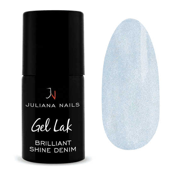 Juliana Nails Gel Lak Brilliant Shine Denim modra No.536 6ml