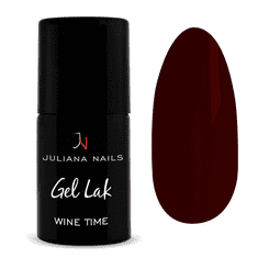 Juliana Nails Gel Lak Wine Time rdeča No.545 6ml