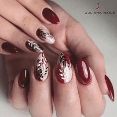 Juliana Nails Gel Lak Charming Cherry rdeča vijolična No.590 6ml
