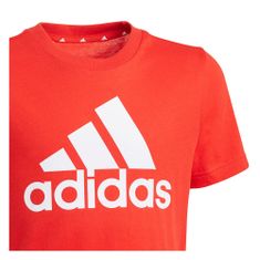 Adidas Majice obutev za trening rdeča L Essentials Tee