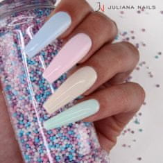 Juliana Nails Gel Lak Powder Pastel Blue modra No.608 6ml