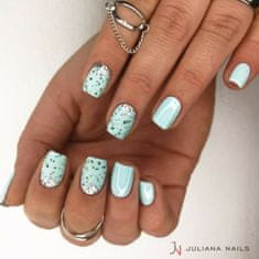 Juliana Nails Gel Lak Powder Pastel Mint turkizna No.607 6ml