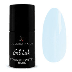 Juliana Nails Gel Lak Powder Pastel Blue modra No.608 6ml