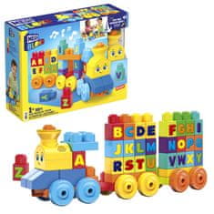 MEGA Bloks Glasbeni vlakec s črkami FWK22