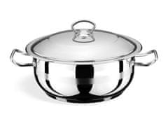ROYAL Pekač iz nerjavečega jekla ¤26x8,5cm 3,5L s pokrovom