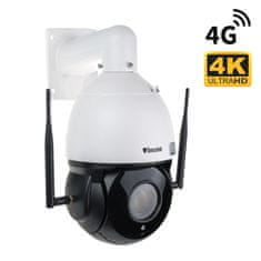 Secutek Vrtljiva IP kamera 4G PTZ SBS-NC710G-30X - 8 MP, 30x zoom