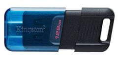 Kingston DataTraveler 80 M USB ključ, 128 GB, USB-C 3.2 Gen 1 (DT80M/128GB)