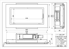 Faber Heaven Glass 2.0 WH Flat A90/2 kuhinjska napa