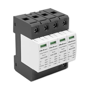 Qoltec AC odvodnik prenapetosti | 4P | 420 V | T2 | C