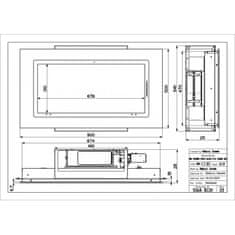 Faber Heaven 2.0 BK M Flat A90/2 kuhinjska napa