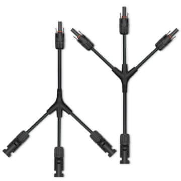 Qoltec Solarni konektor | MC4 konektor | Tip Y | 1000 V | 30 A | Komplet