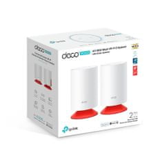 TP-Link Deco Voice X20 dostopna točka z zvočniki, Wi-Fi 6, glasovni pomočnik (DECO VOICE X20(2-PACK))