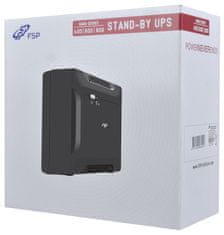 FSP UPS Nano 800, 800 VA / 480 W, brez povezave