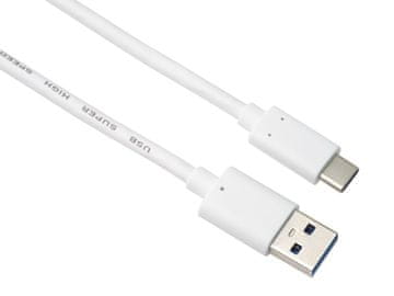 USB-C na USB 3.0 A (USB 3.2 generacije 2, 3A, 10Gbit/s) 0,5 m bela