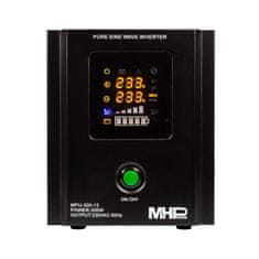 MHpower Rezervno napajanje MPU300-12, UPS, 300 W, čista sinusna napetost