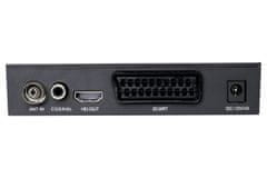 Evolveo Alpha T2, večpredstavnostni snemalnik HD DVB-T2 H.265/HEVC, HDMI, SCART, USB