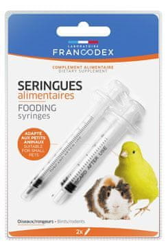 Francodex Brizge za hranjenje glodavcev, ptic 2 kosa