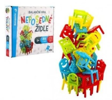 Unruly Chairs - namizna igra za uravnoteženje