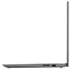 Lenovo IdeaPad 3 prenosnik, i3-1115G4, 15,6FHD, 12GB/SSD512GB, UMA, DOS, siv (82H80342SC)