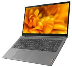 Lenovo IdeaPad 3 prenosnik, i3-1115G4, 15,6FHD, 12GB/SSD512GB, UMA, DOS, siv (82H80342SC)
