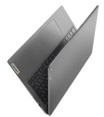 Lenovo IdeaPad 3 prenosnik, i3-1115G4, 15,6FHD, 12GB/SSD512GB, UMA, DOS, siv (82H80342SC)