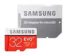 Samsung EVO Plus MicroSDXC 512 GB + adapter SD / CL10 UHS-I U3 / A2 / V30