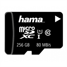 Hama microSDXC 256 GB Class 10 UHS-I 80 MB/s + adapter/mobilni telefon