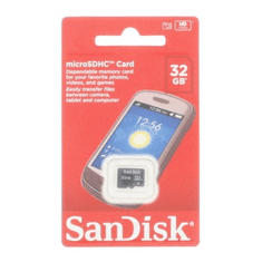 SanDisk 32 GB pomnilniška kartica microSDHC razreda 4