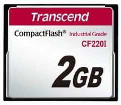 Transcend 2GB INDUSTRIAL TEMP CF220I CF CARD (SLC) Fiksni disk in UDMA5