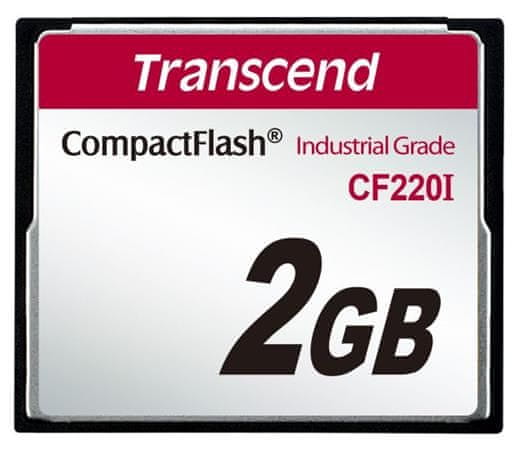 Transcend 2GB INDUSTRIAL TEMP CF220I CF CARD (SLC) Fiksni disk in UDMA5