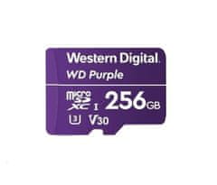 WD Kartica MicroSDXC 256 GB vijolične barve D256G1P0C razred 10 (R:100/W:60 MB/s)