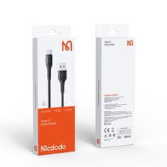 Mcdodo MCDODO KRATEK KABEL ZA HITRO POLNJENJE USB-C ZA SAMSUNG XIAOMI USB TIPA C QC4