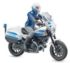 Bruder 62731 Ducati policijsko motorno kolo s policistom