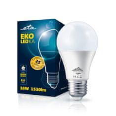 ETA LED žarnica EKO LEDka klasik 18W, E27, topla bela