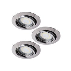 Rabalux Stropna svetilka 1050 SET 3x LED LITE 3xGU10-LED/3W/230V