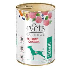 4VETS Natural Veterinary Exclusive HEPATIC 400 g