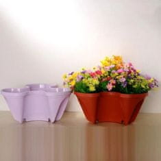 HOME & MARKER® Po višini zložljivi lonci za rože | PLANTUP Opečnata