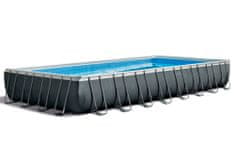 26374 bazen Ultra Frame 975 × 488 × 132 cm, peščena črpalka, lestev
