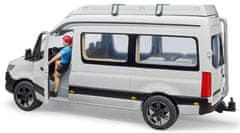 Bruder 2672 MB Sprinter Roadsmen s figuro in dodatki
