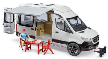 Bruder 2672 MB Sprinter Roadsmen s figuro in dodatki