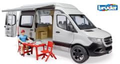 Bruder 2672 MB Sprinter Roadsmen s figuro in dodatki