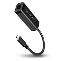 AXAGON ADE-SRC, USB-C 3.2 Gen 1 - Gigabitna ethernetna omrežna kartica, samodejna namestitev, črna