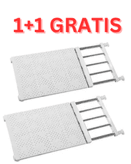 Sofistar Raztegljiva polica za shranjevanje 1+1 GRATIS! (50-80x35cm)