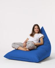 Atelier Del Sofa Vrtna vreča Bean Bag, piramida Big Bed Pouf - modra