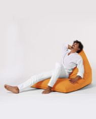 Atelier Del Sofa Vrtna vreča Bean Bag, piramida Big Bed Pouf - oranžna