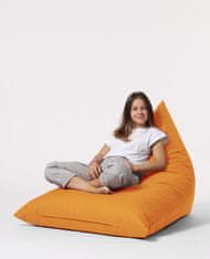 Atelier Del Sofa Vrtna vreča Bean Bag, piramida Big Bed Pouf - oranžna