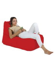 Atelier Del Sofa Vrtna vreča Bean Bag, modna udobna postelja Pouf - rdeča