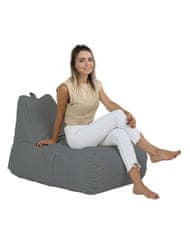 Atelier Del Sofa Vrtna vreča Bean Bag, trendovska udobna postelja Pouf - Fume