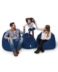 Atelier Del Sofa Garden Bean Bag, Iyzi 100 Cushion Pouf - temno modra